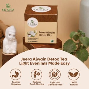 Sleep Care & Inflammation Jeera Ajwain Detox Tea